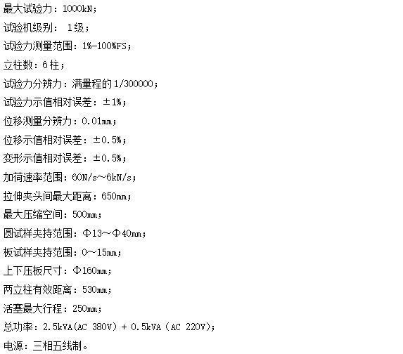 液壓萬能材料試驗機(jī)